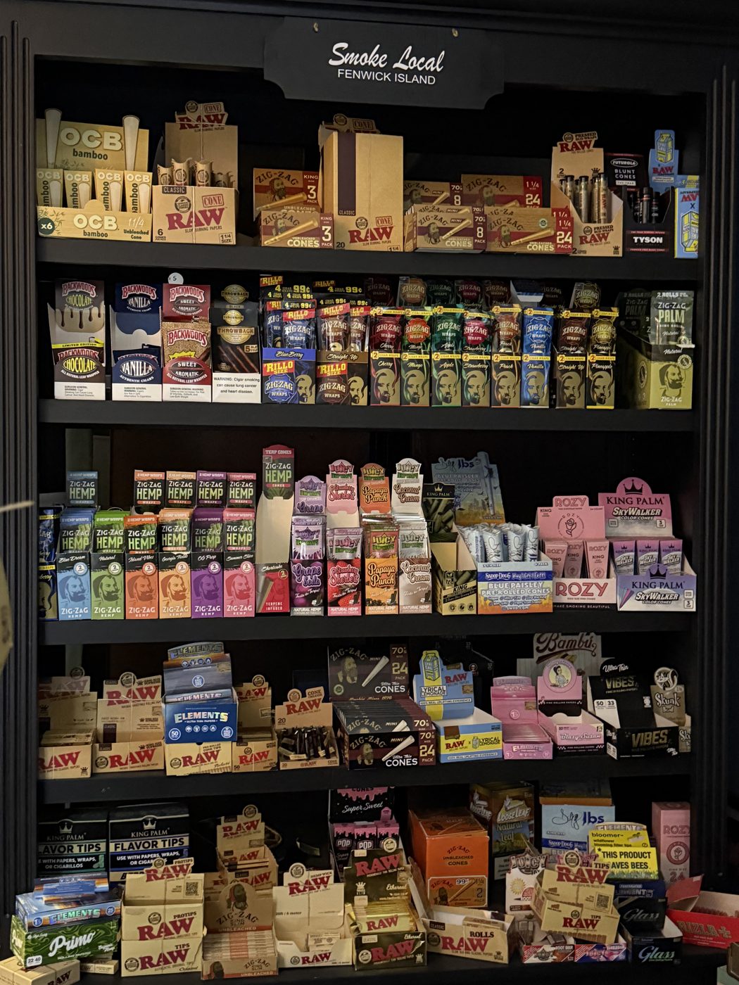 The shop floor, full and warm